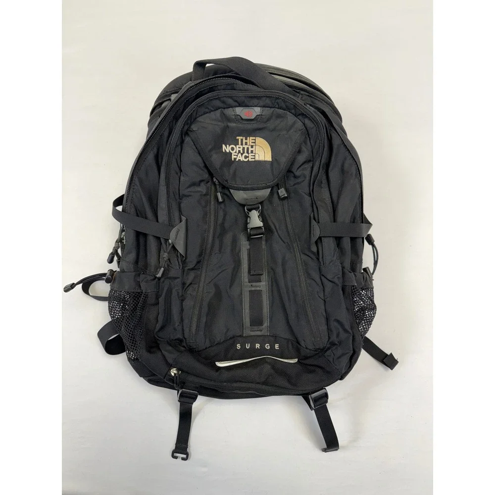 The North Face Surge Black Backpack Laptop Bag Outdoor‎ Travel